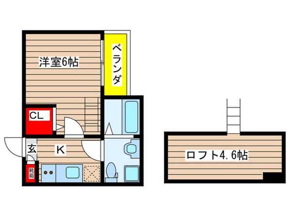 REVE鶴舞の物件間取画像